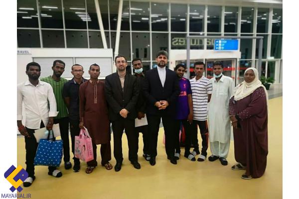 ۱۵ ماهیگیر ایرانی زندانی در هند، وارد چابهار شدند