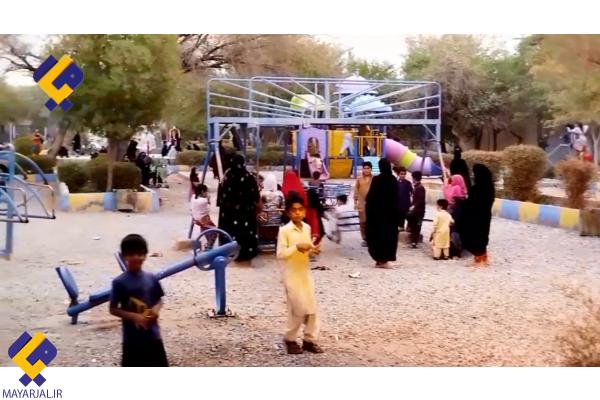 تنها پارک بانوان ایرانشهر در گرداب مشکلات و کمبودها+فیلم