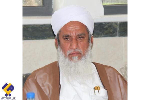 مولوی عبدالرحمان عارفی امام جمعه اهل سنت شهرستان نگور و نماینده اهل سنت در مجلس خبرگان رهبری