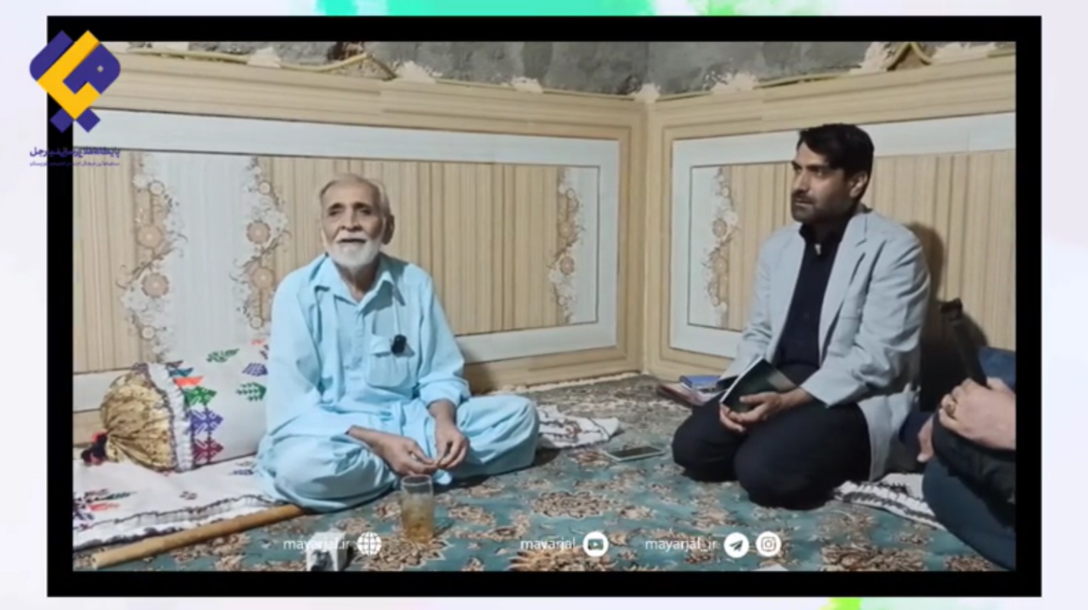 600 غزل فارسی در سینۀ شاعر نابینای بلوچ+فیلم