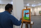 برگزاری نمایشگاه هنرهای تجسمی چابهار؛ میارجل روایت کرد
