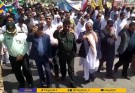 کنارکی ها همپای همه مسلمانان راهپیمایی روز قدس برگزار کردند