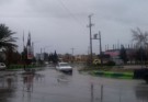 فیلم| بارش تگرگ و باران در روستای دهان و گوهرکوه بنت