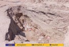 حفر چاله های خطرناک بدون علائم هشداری  در حاشیه  برخی معابر در روستای دهمیر بخش کلاتان در بمپور