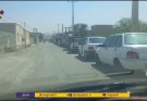 صف چند کیلومتری بنزین ، این بار تصویری دیگر از بی تدبیری مسئولان استان در فنوج
