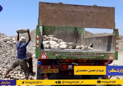 روایتی از کارگرانی که در گرمای طاقت‌فرسای تابستان کسب رزق حلال می‌کنند