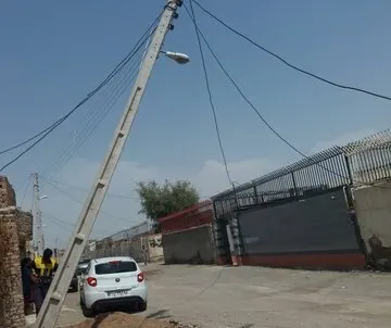 خسارت ۱۰۰ میلیارد ریالی باد و باران به شبکه برق راسک